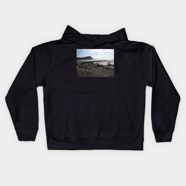 Kimmeridge Bay, Jurassic Coast, Dorset, England Kids Hoodie by MagsWilliamson